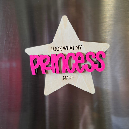 Personalized Kids Artwork Display Magnet