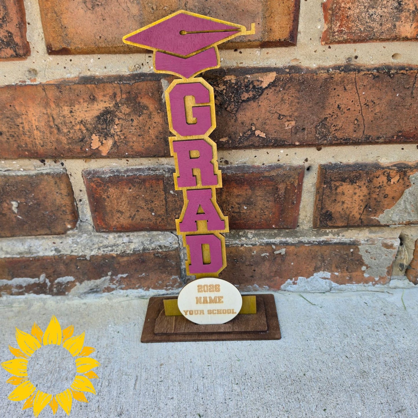 Graduation Tassel Holder 🎓 | Personalized Grad Keepsake | Custom School Colors | Class of 2026 Display