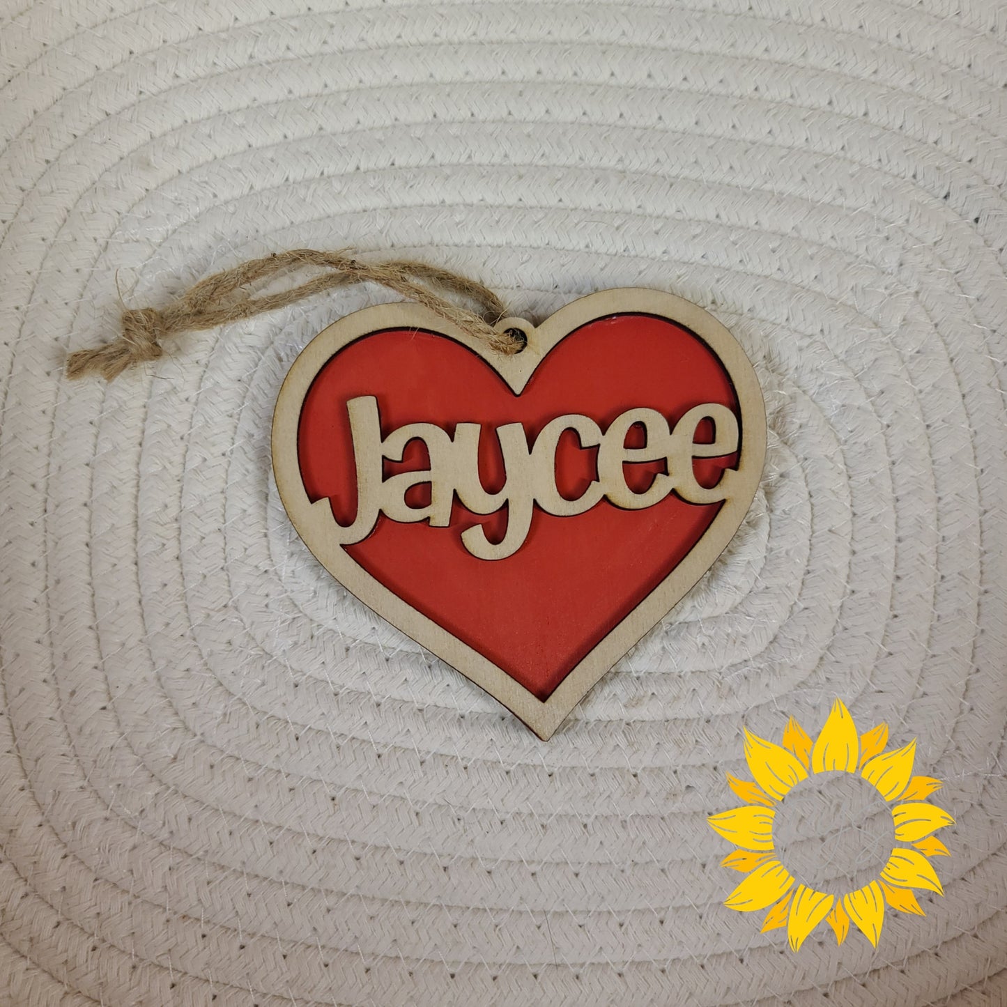 Personalized Wood Heart Gift Tags ❤️ Custom Name Wooden Hearts