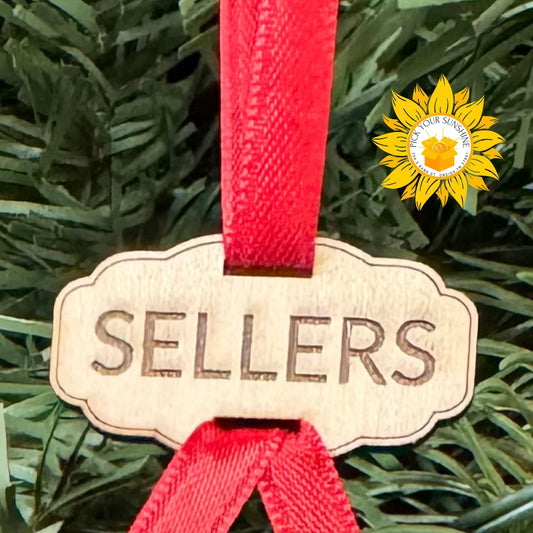 Hand Painted Coast Guard Wood Ornament – 4" Layered Patriotic Keepsake