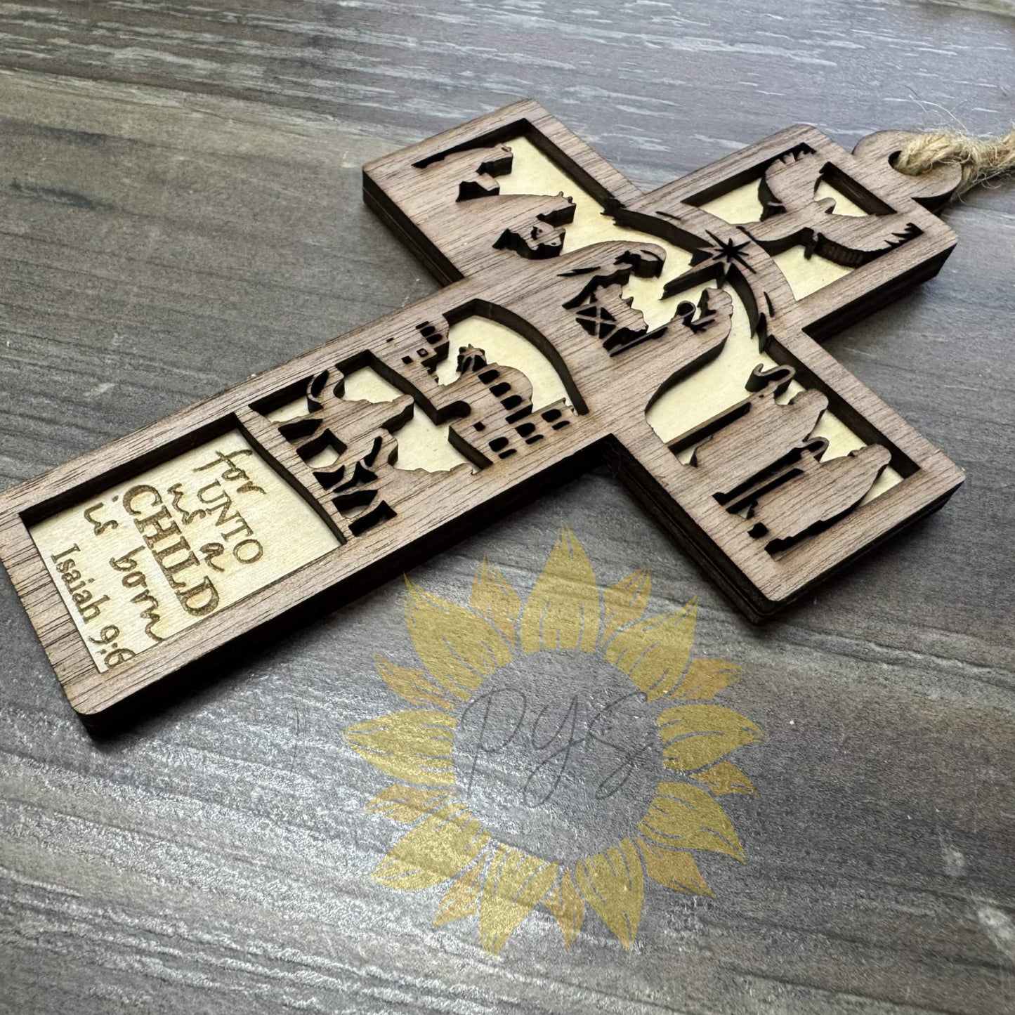 Nativity Cross Ornaments– Choose from 4 Designs