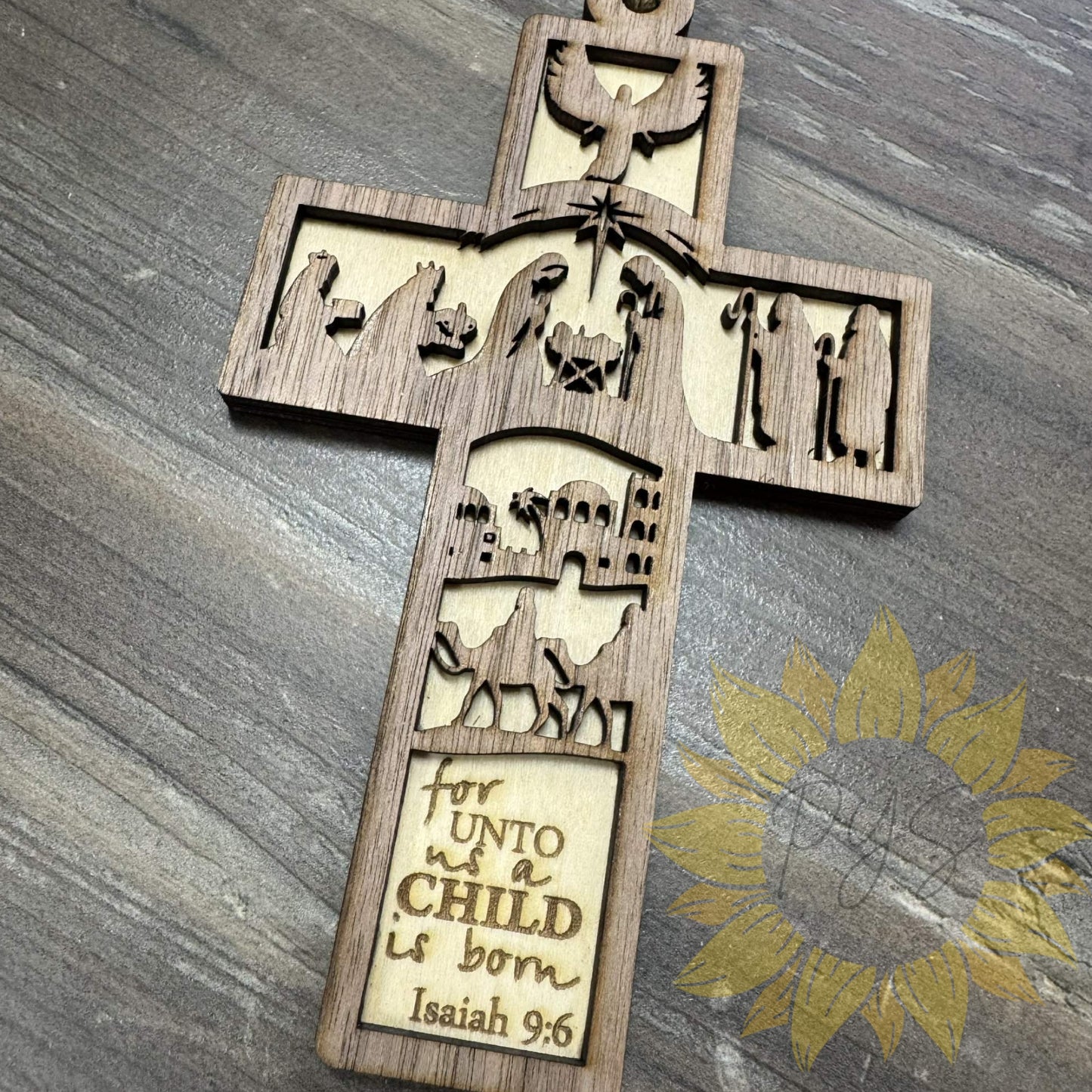 Nativity Cross Ornaments– Choose from 4 Designs