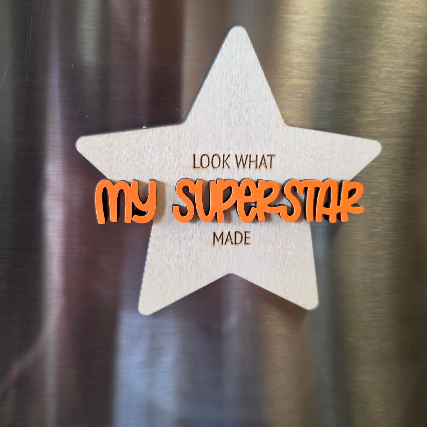 Personalized Kids Artwork Display Magnet
