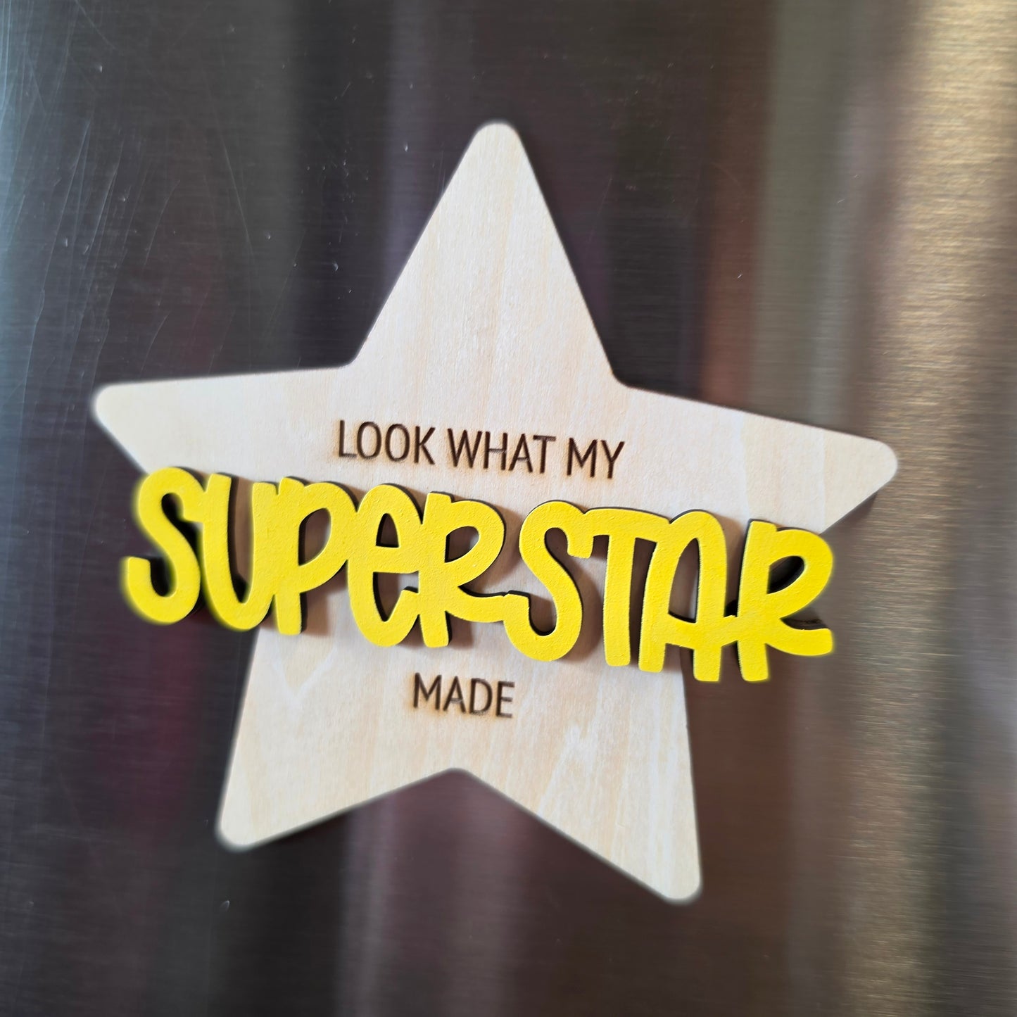 Personalized Kids Artwork Display Magnet