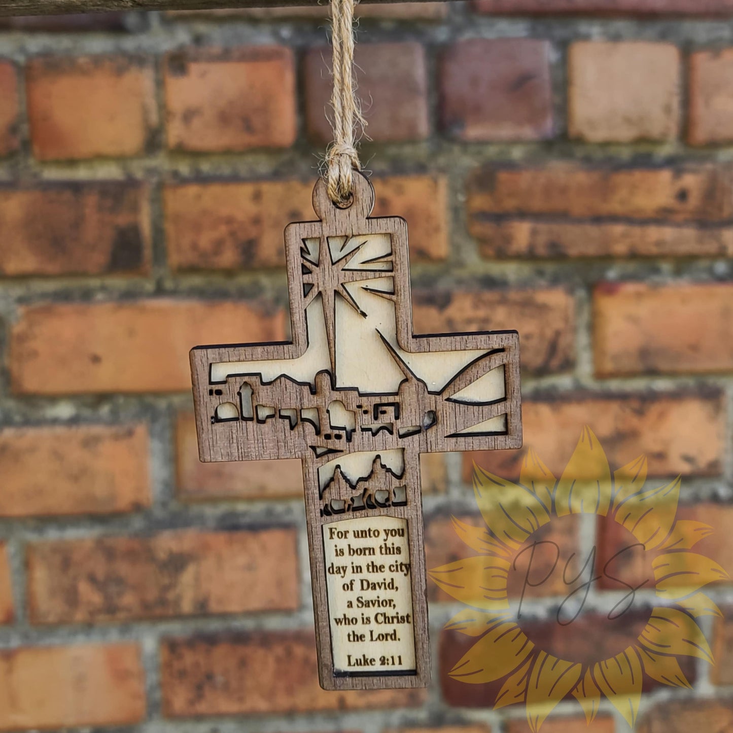 Nativity Cross Ornaments– Choose from 4 Designs