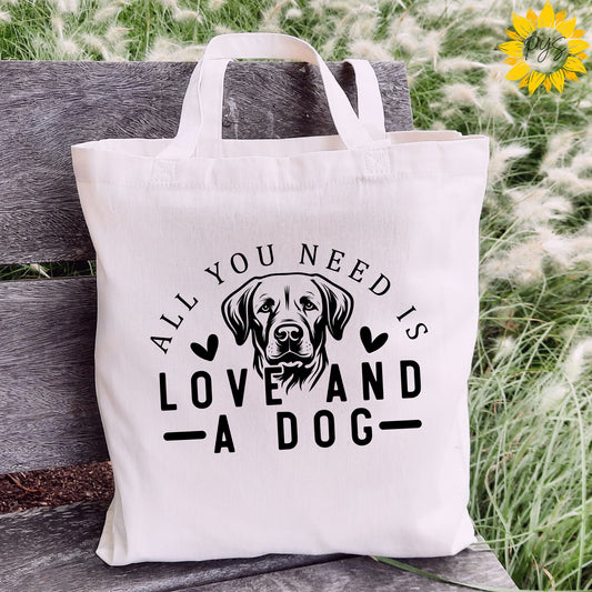 All You Need Is Love... and a Dog Tote Bag