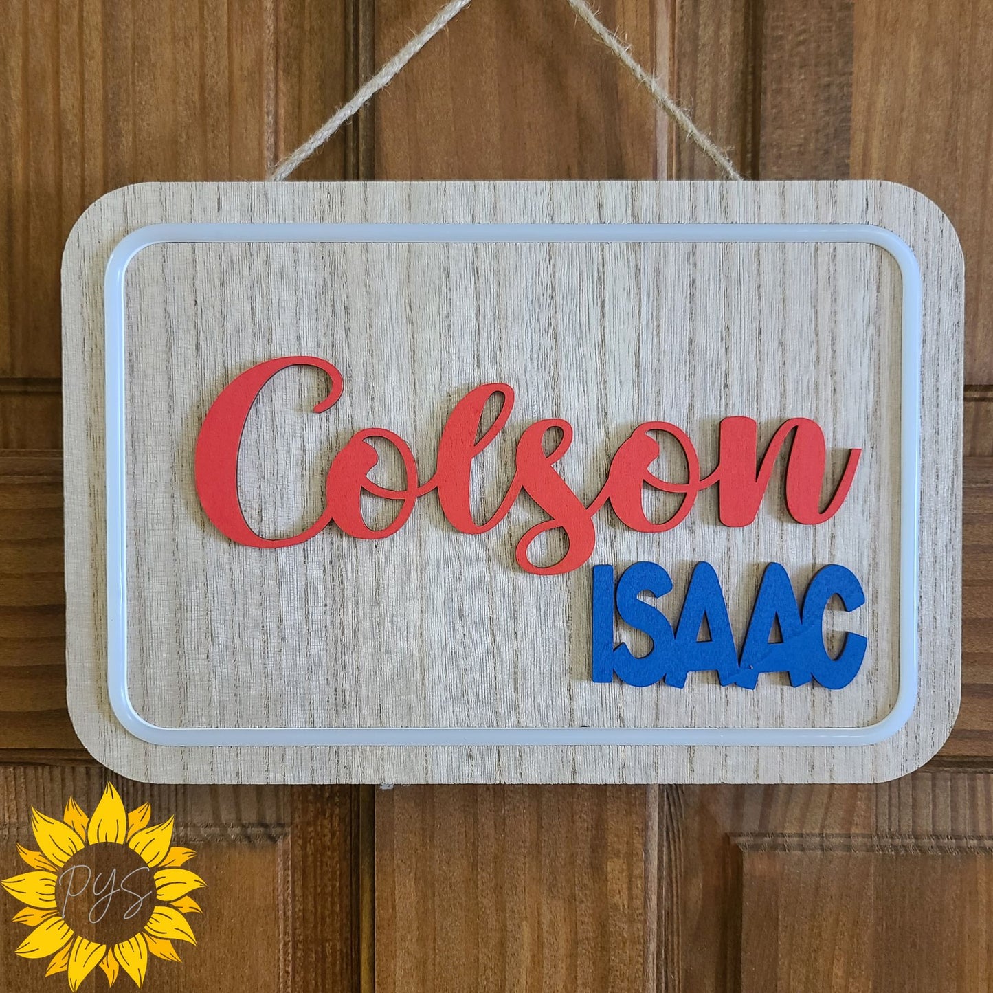 Custom LED Name Sign ✨ | Personalized Light-Up Wood Name Plaque | Kids Room / Nursery Decor