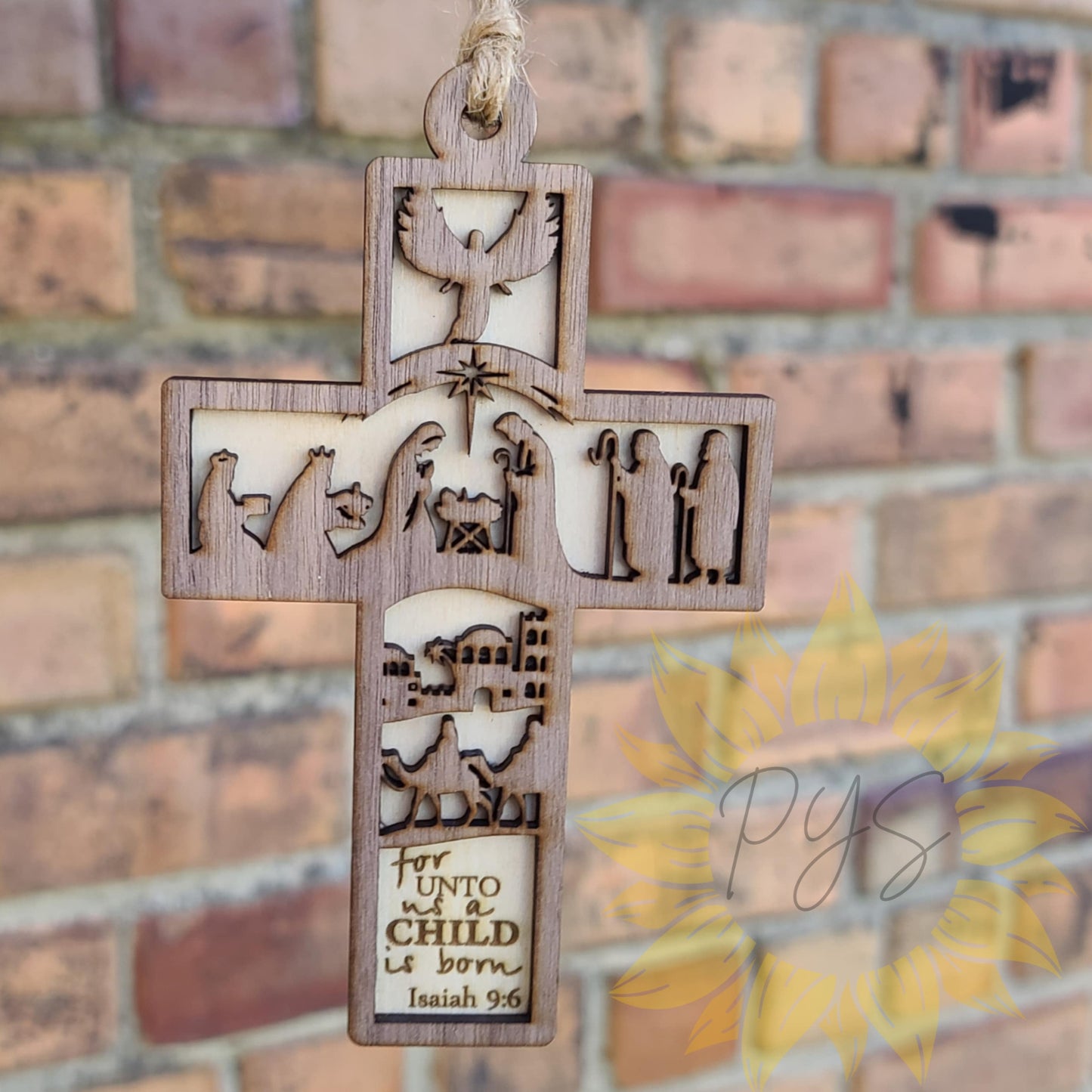 Nativity Cross Ornaments– Choose from 4 Designs
