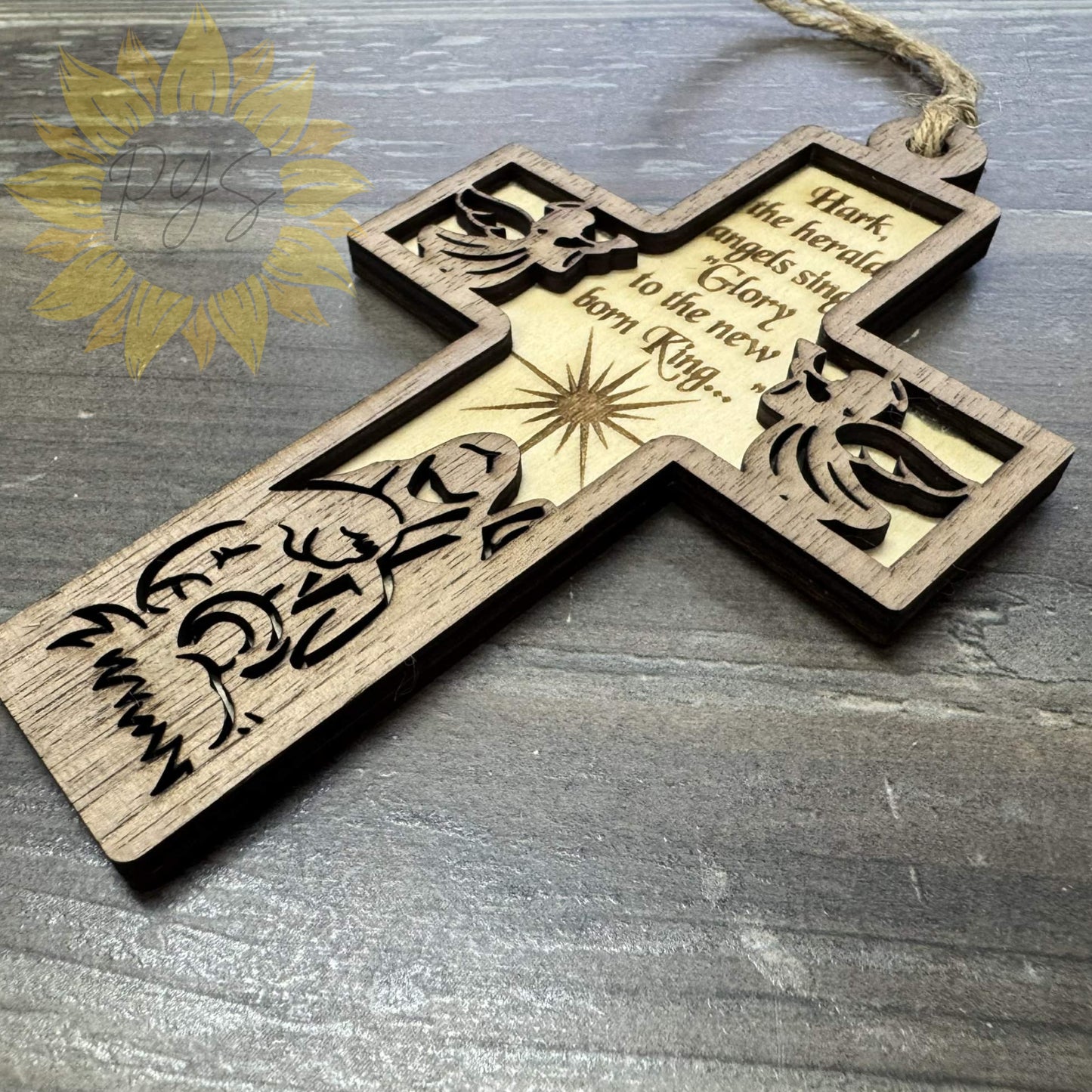Nativity Cross Ornaments– Choose from 4 Designs