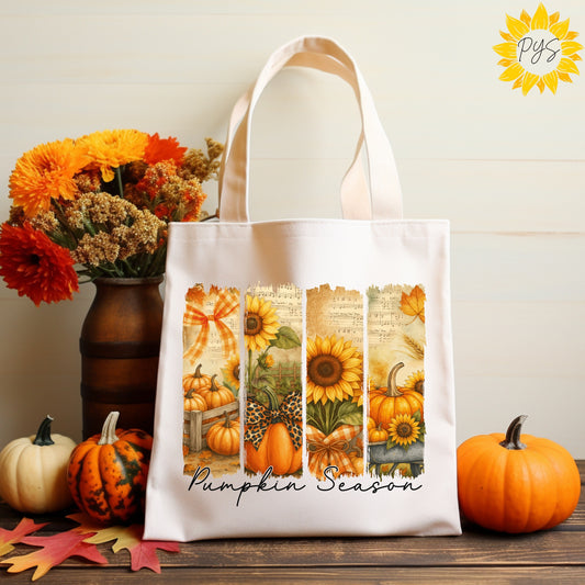 Pumpkin Season Tote Bag