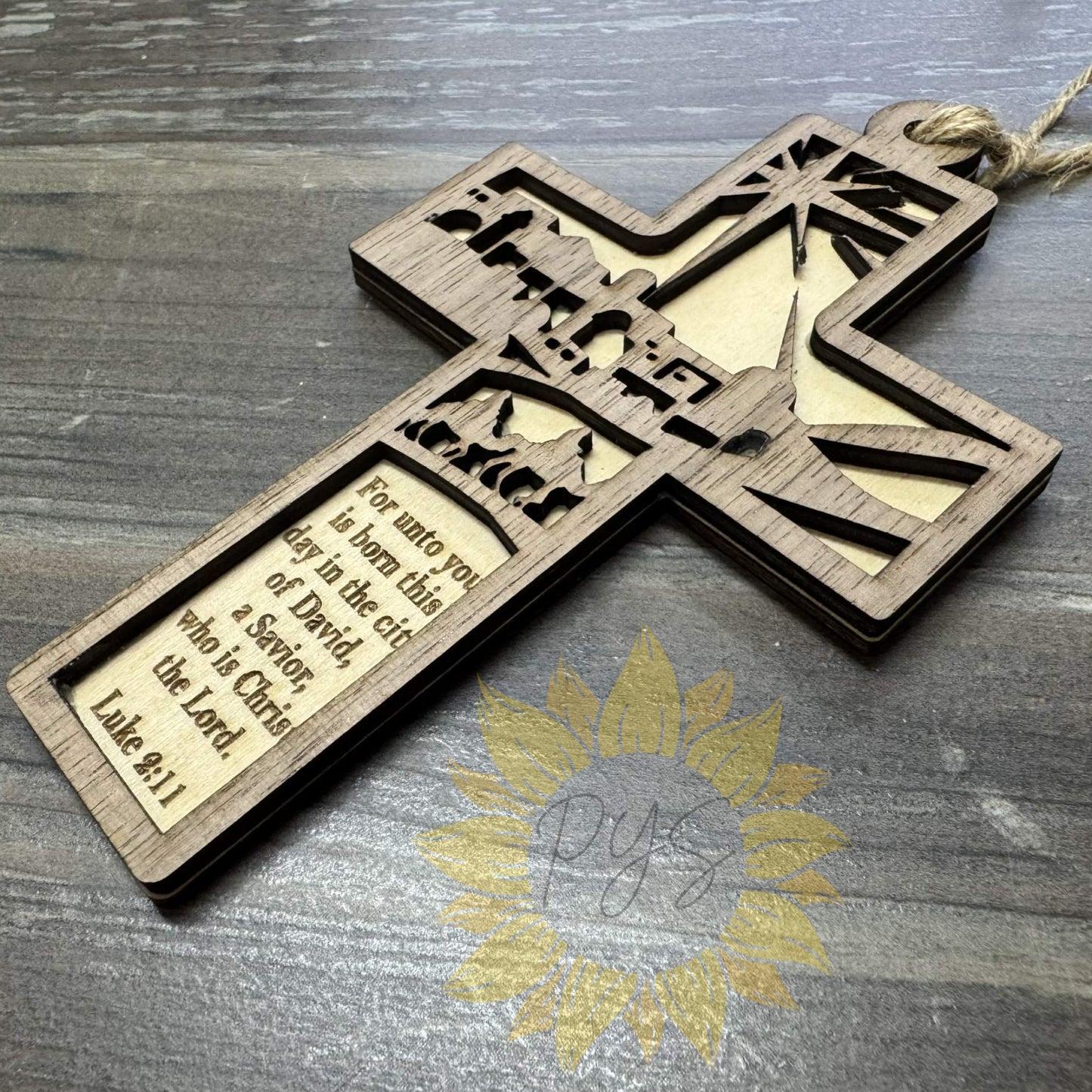 Nativity Cross Ornaments– Choose from 4 Designs