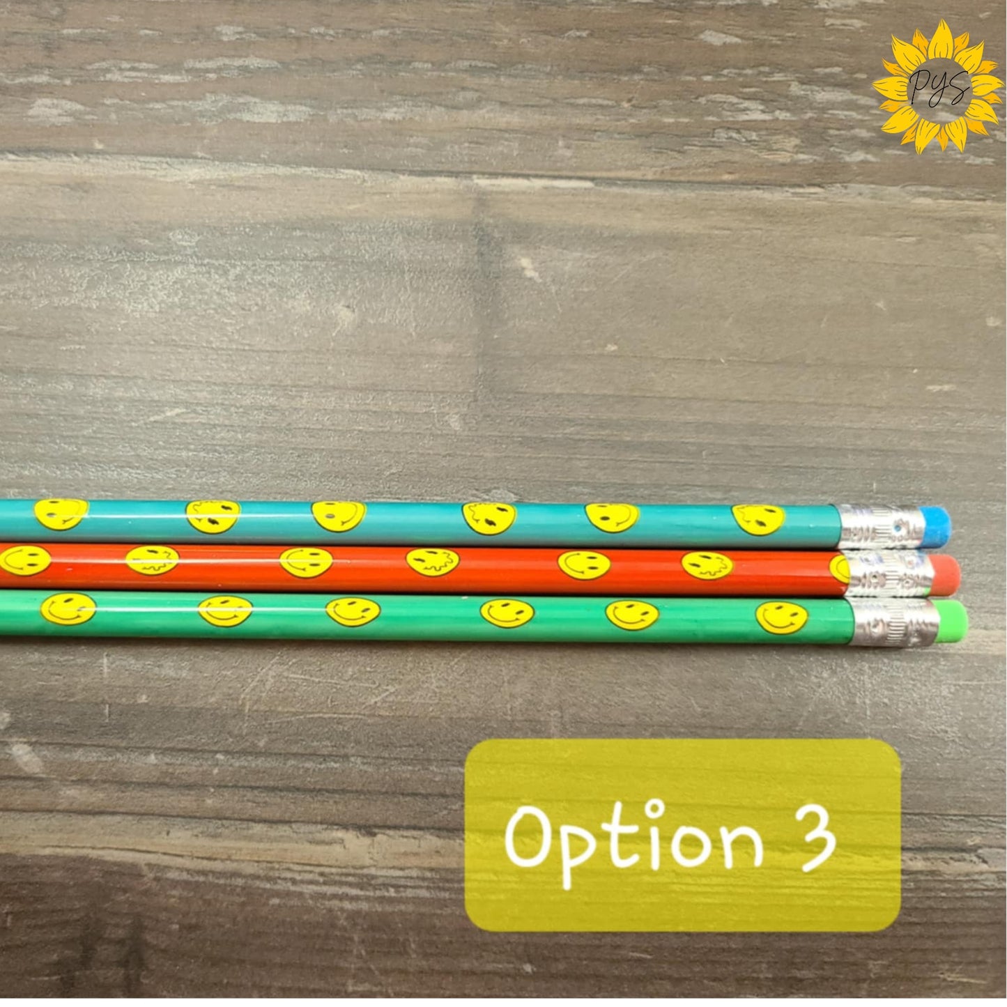 Personalized Pencils-Fun Designs (sets of 3)