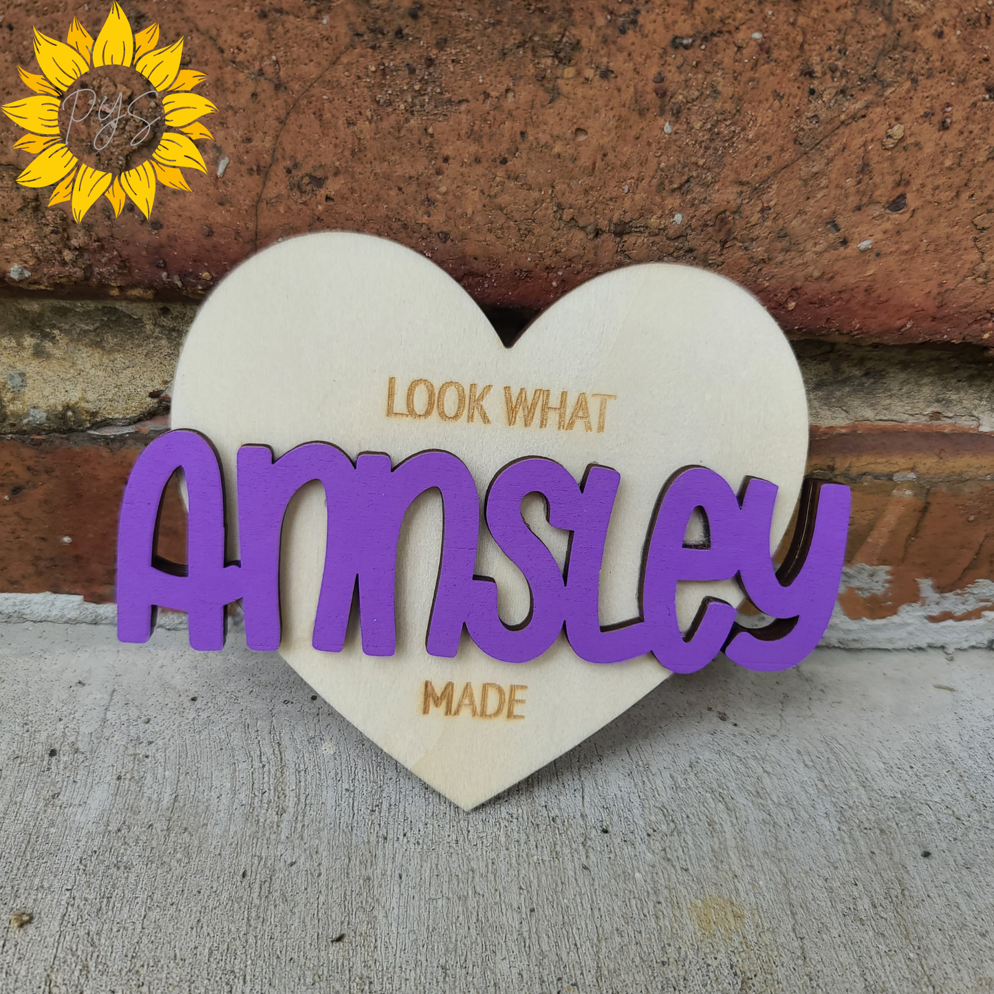 Personalized Kids Artwork Display Magnet